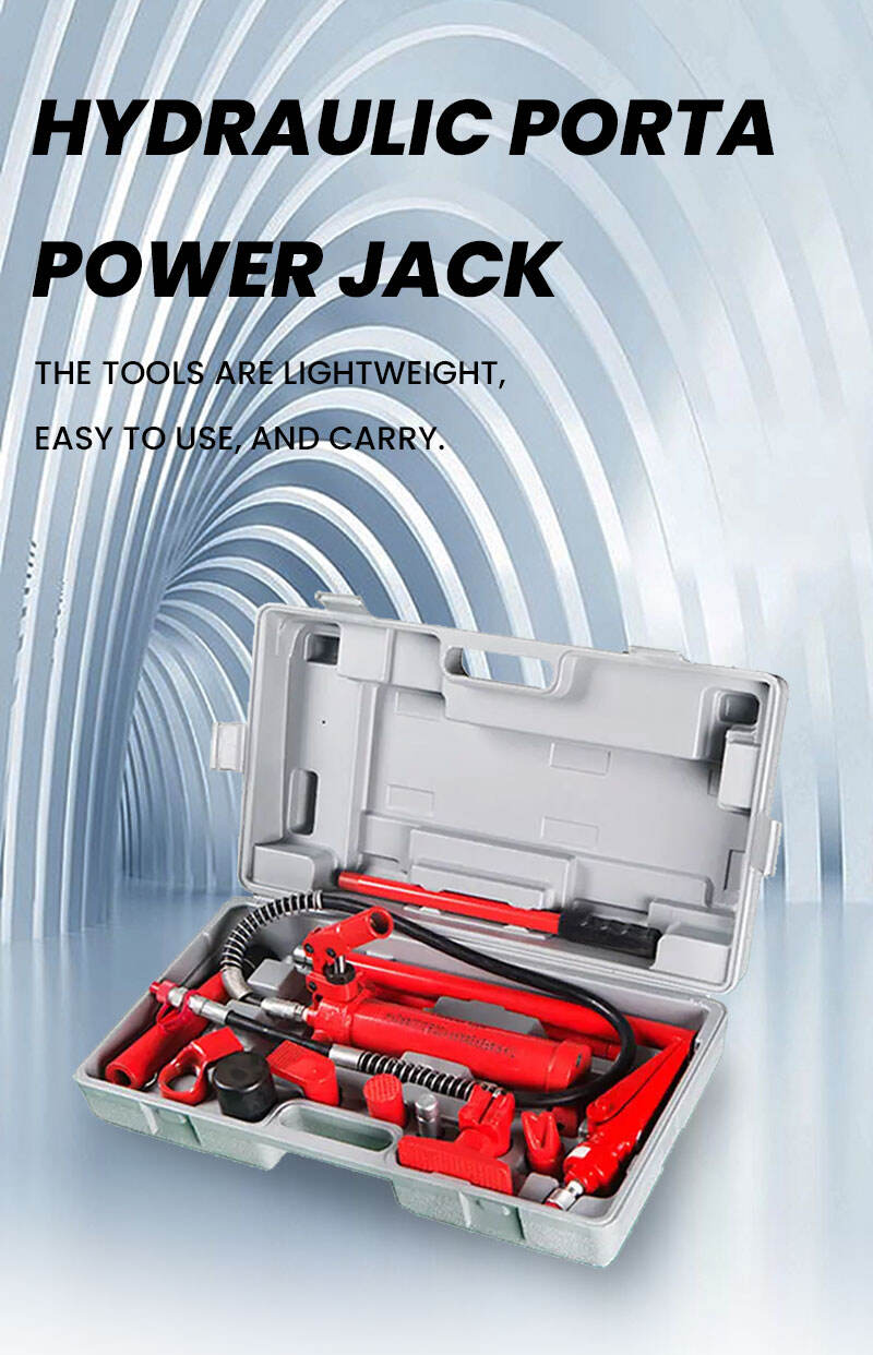 Karjoys Hot Selling 10 Ton Porta Power Hydraulic Body Frame Repair Kit Tools Jack fast delivery supplier