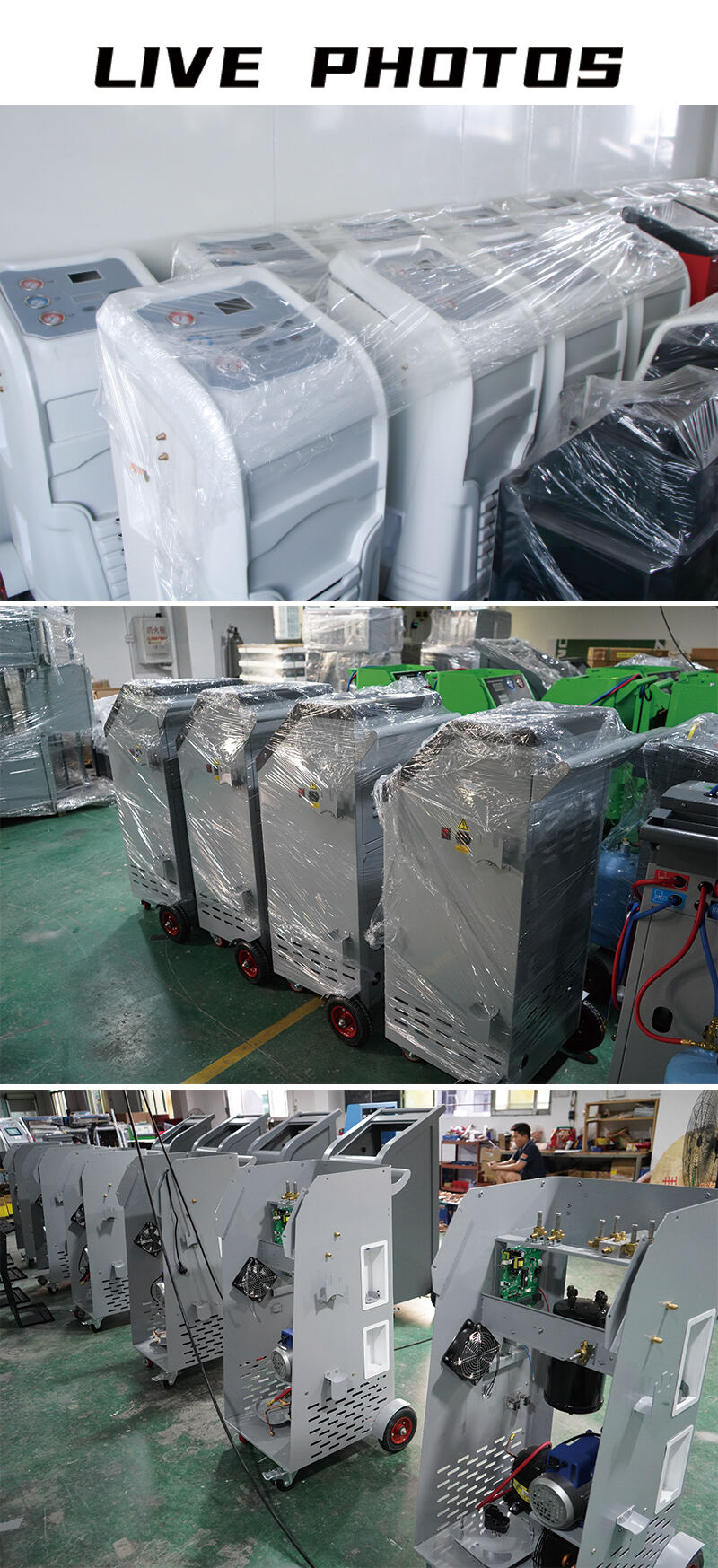 2024 Factory Price Fully Automatic Car Ac Refrigerant Gas R1234yf Refrigerant Recovery Machine supplier