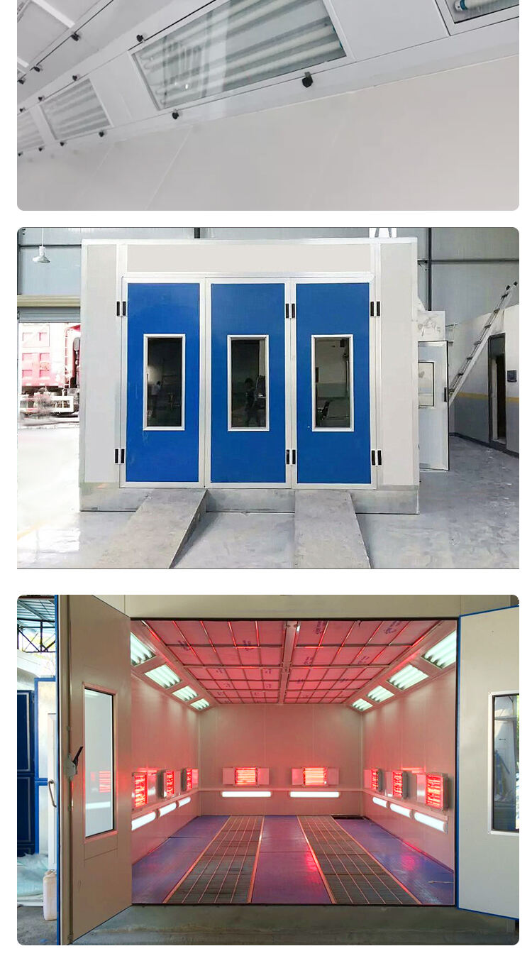 Electrical heating auto paint room/car spray paint booth/spray booth car supplier