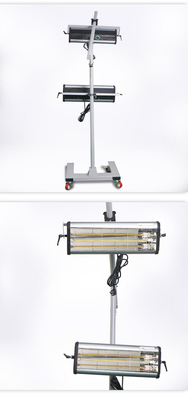 2000w Infrared Paint Curing Lamp For Car Body Repair / Ir Coating Drying Light details