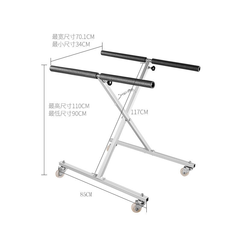 Portable Spray Paint Stand Panel Repair Work Stand Adjustable Folding Automotive Paint Rack details