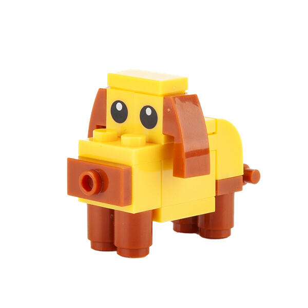 Créez votre propre mini zoo avec des blocs de construction d'animaux
