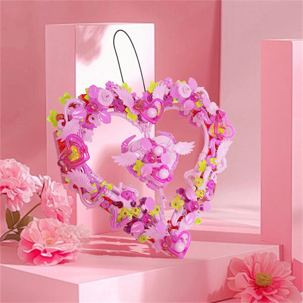 Unleash Your Imagination with Bold Pink Building Blocks
