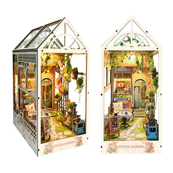 Enjoy the holiday season with a charming book nook that celebrates all things Christmas