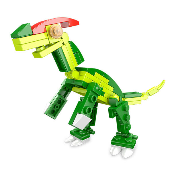 Disce de dinosauriis dum aedificas cum his lapidibus
