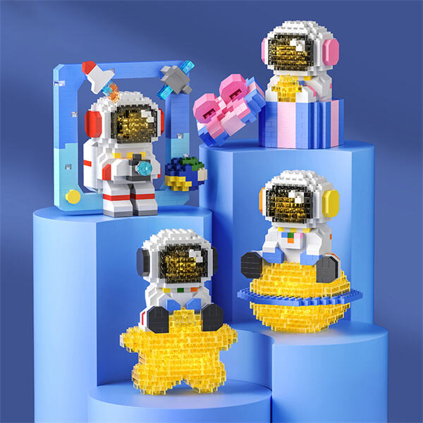 Create Your Own Space Adventure with Astronaut Building Blocks