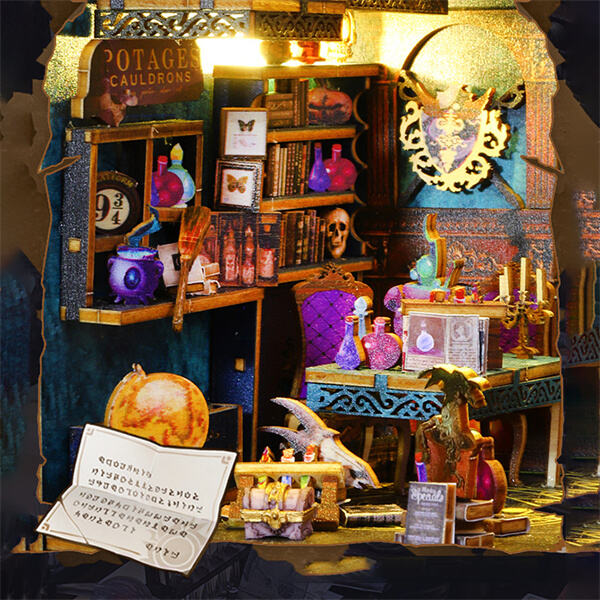 Immerse yourself in fantasy with Alice in Wonderland book nook