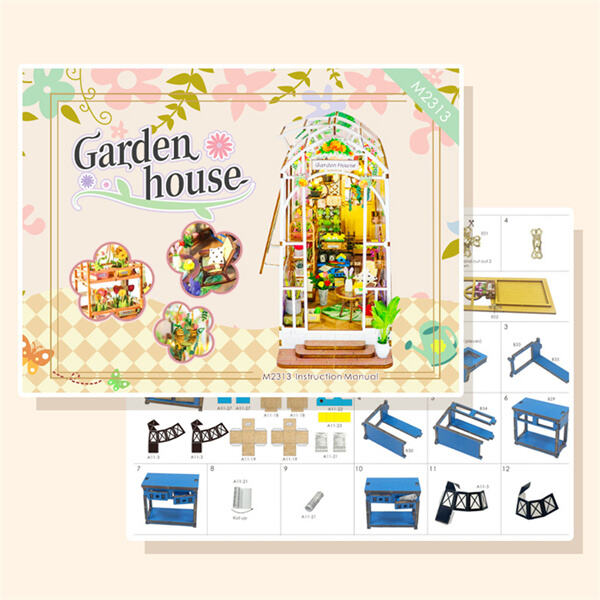 Gardening and reading in one u2013 The Holiday Garden House Book Nook
