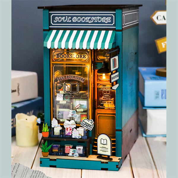 Book Nook Miniatures captures the essence of miniature worlds