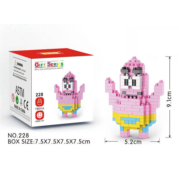 Construis et joue avec tes personnages préférés de Spongebob