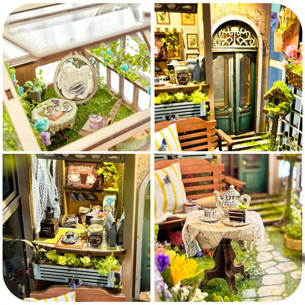 Bring the magic of Christmas to life with miniature decorations and books