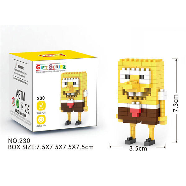 Briques de construction Spongebob - le cadeau parfait pour les jeunes fans