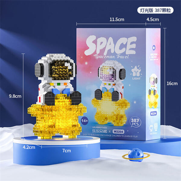 Explore the Universe with Astronaut Building Blocks