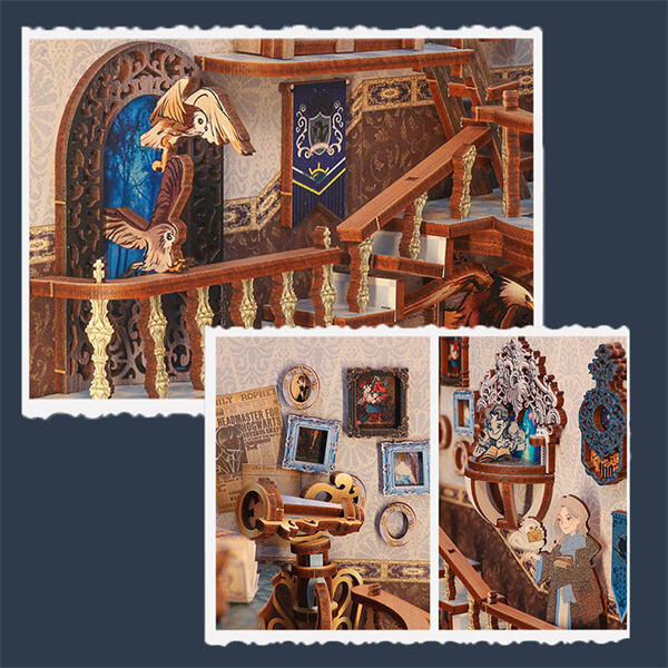 Försvinn i sidorna av Harry Potter med Book Nook Kit