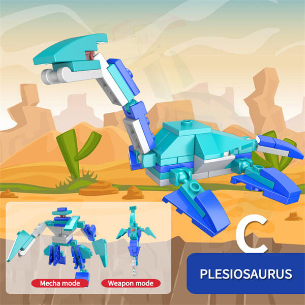 Parcourez la terre avec des blocs de dinosaures pour un plaisir sans fin