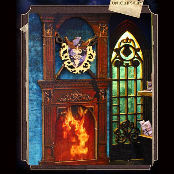 Transform your shelf into a magical world with Alice in Wonderland book nook