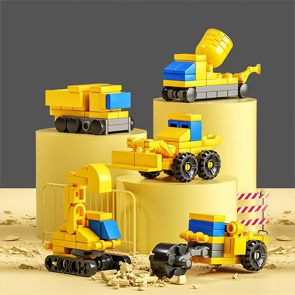 Construis Tout ce que Tu Veux avec les Blocs de Construction Block City Toy
