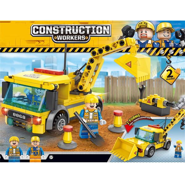 Explore your creativity and construct complex buildings with the Master of Architecture building set