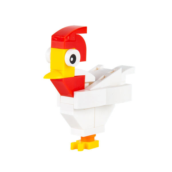 Animaux en petits blocs de construction