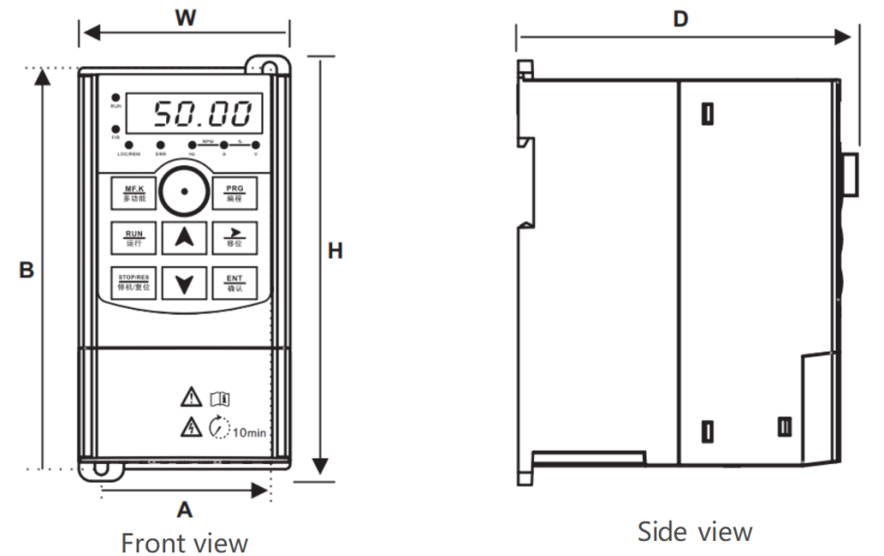 LC630 Compact inverter manufacture