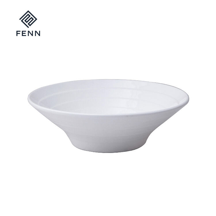 Factory supply wholesale white reusable tableware soup noodle ramen bowl set of 4 custom logo ceramic bowl for restaurant details