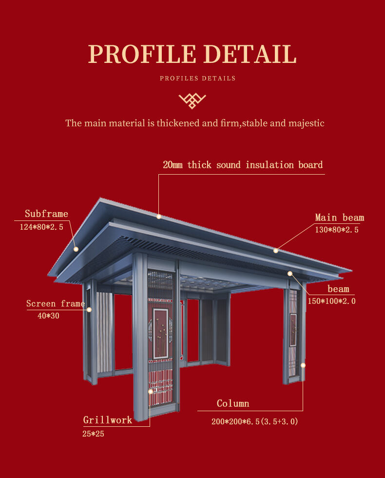 Neo Chinese Style Pergola supplier