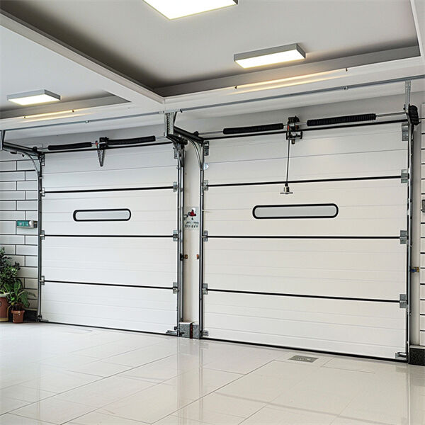 الأمان والراحة مجتمعين في أبواب الجراج الكهربائية المقسّمة.