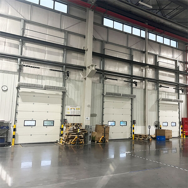 الفوائد الأبواب الموفرة للطاقة لمنصة التحميل