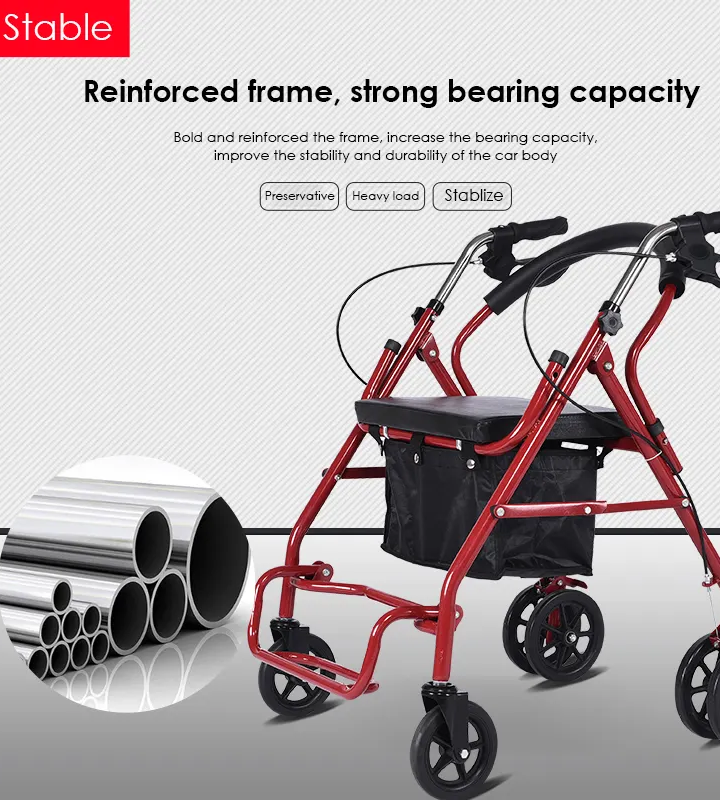 Safety Features of Liyuan Rollator Walker