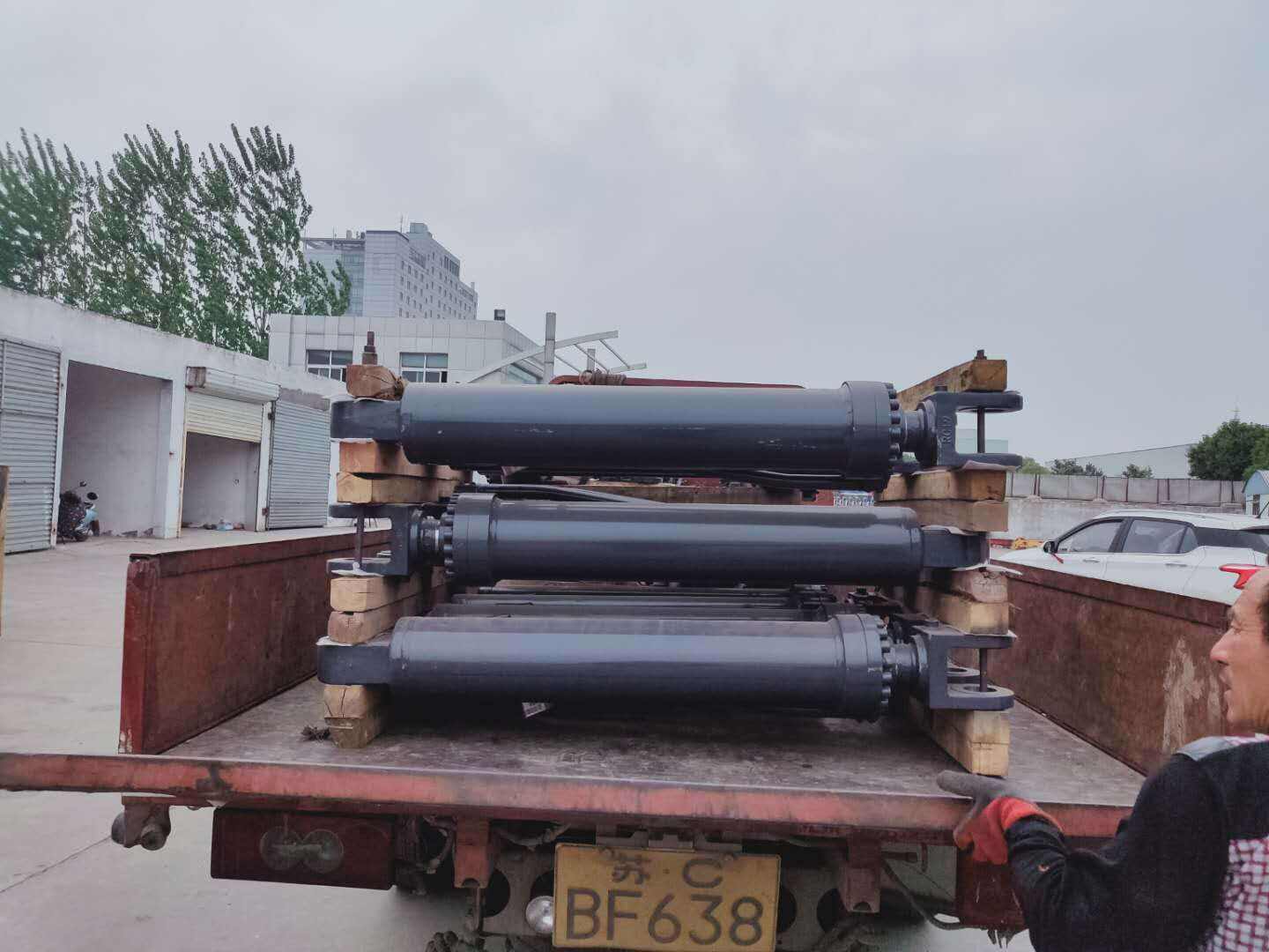 XCMG Parts Hydraulic Steering Cylinder factory