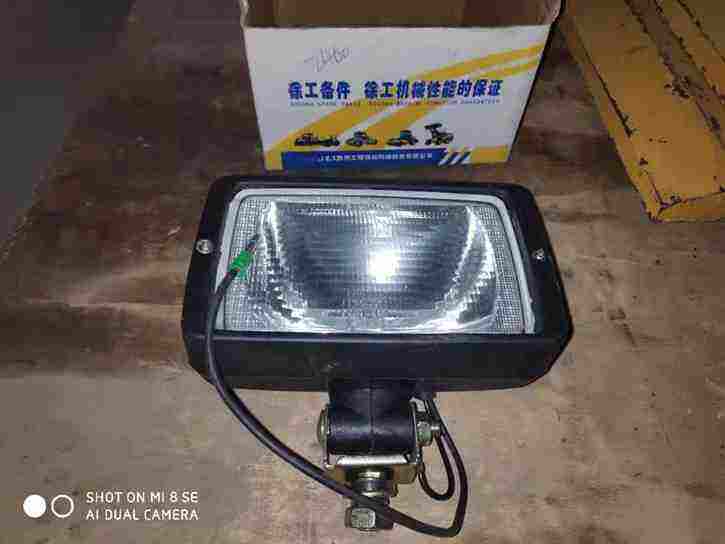 Working light Headlight Lamp Wheel Loader Parts manufacture