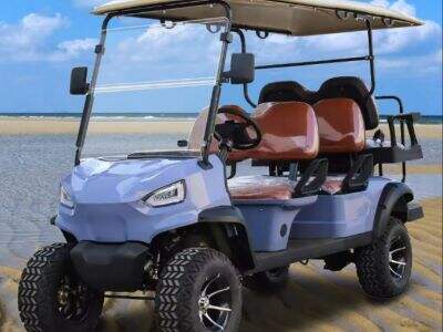 Electric Golf Cart 4 Wheels Lifted Golf Cart Factory Sale