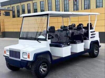 Electric UTV 4 Seater Golf Cart Patrol Vehicle