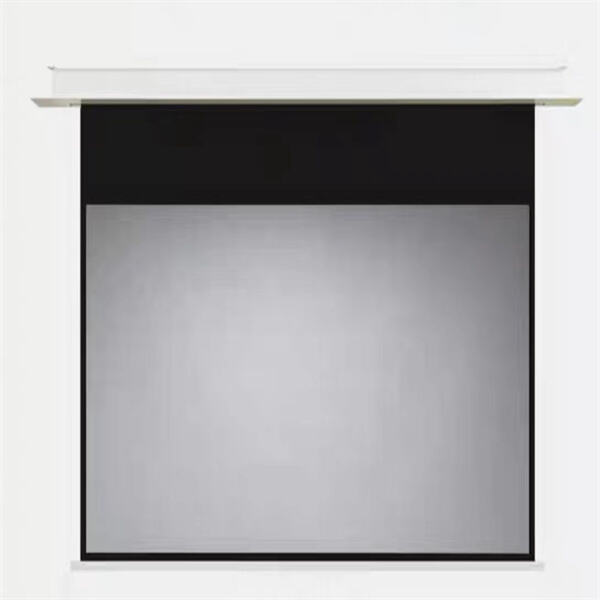 Streamline Your Home Theater Setup with Recessed Ceiling Projector Screens".