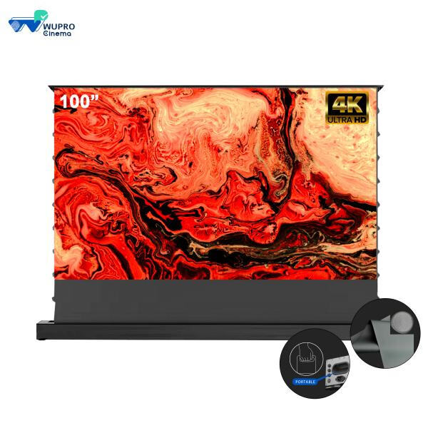 Create an Immersive Viewing Experience with a Motorized Rising Projector Screen