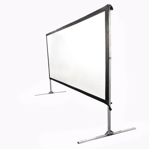 Enjoy family movie night under the stars with a portable outdoor projector screen