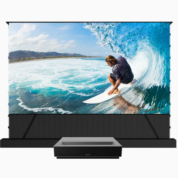 ALR Floor Rising Projector Screen for Modern Homes