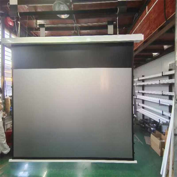 Experience Lifelike Picture Quality with Recessed Ceiling Projector Screens".