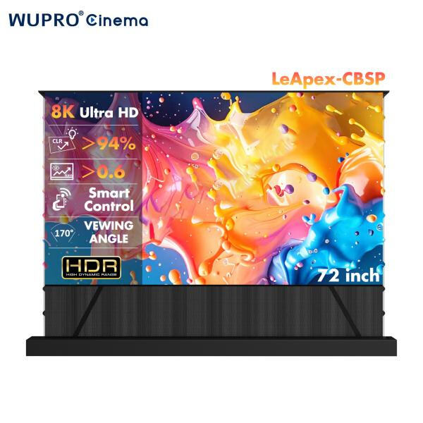 Mejora tu cine en casa con tecnología de pantalla de proyector ALR