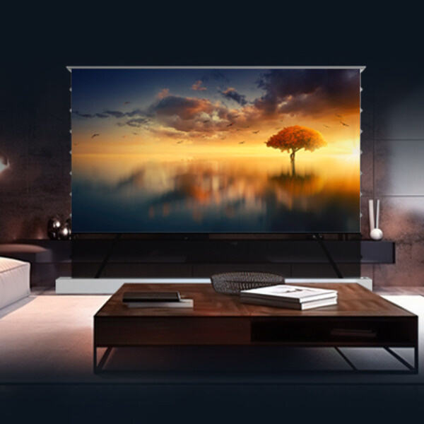 Bring Your Presentations to Life with a Motorized Floor Projector Screen