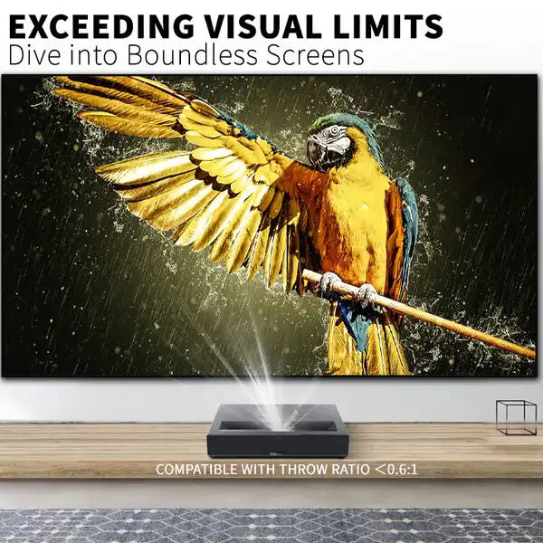 Transform Any Room into a Theater with a Beam Projector Screen
