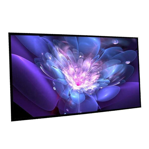 Upgrade your viewing experience with a space-saving mountable projector screen.