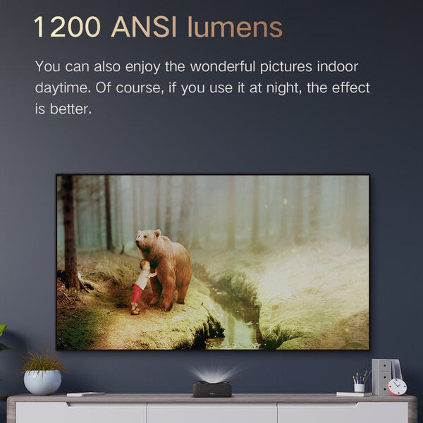 Transforming Any Space into a Movie Theater with Projector and Screen