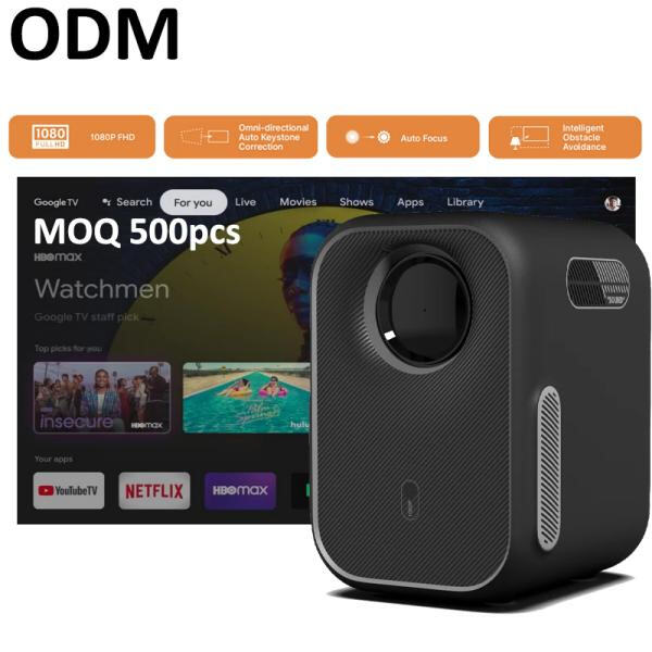 Connect to any device with ease using an LCD projector