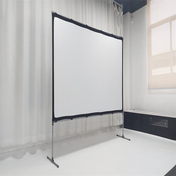 Enjoy gaming like never before with a portable screen projector.