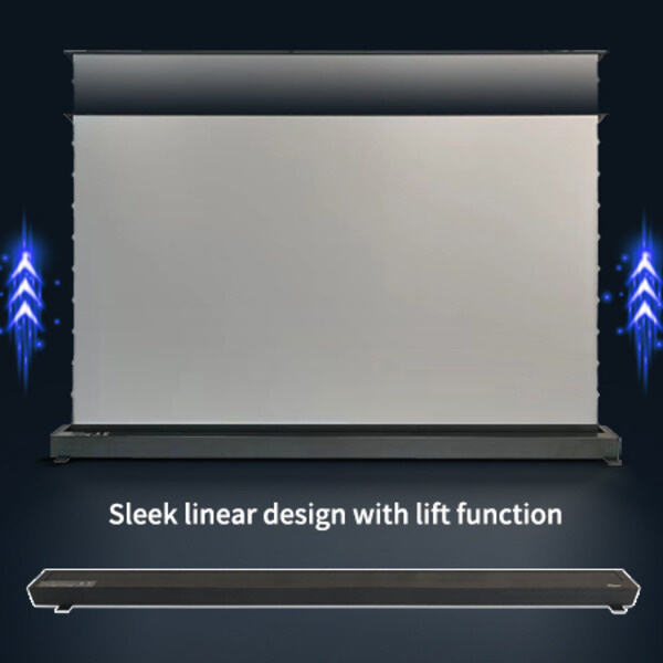 Get the Best Picture Quality with Motorised Floor Rising Projector Screen