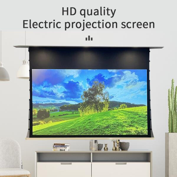 Maximize Your Space with a Discreet Ceiling Projector Screen Installation