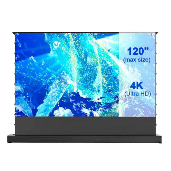Enjoy Hassle-free Projection Setups with a Motorized Rising Projector Screen