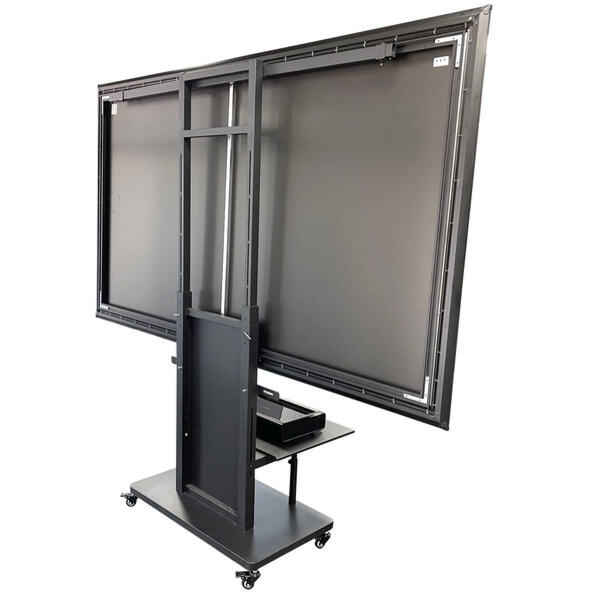 Installation facile et design portable pour un écran de projecteur de 100 pouces avec pied