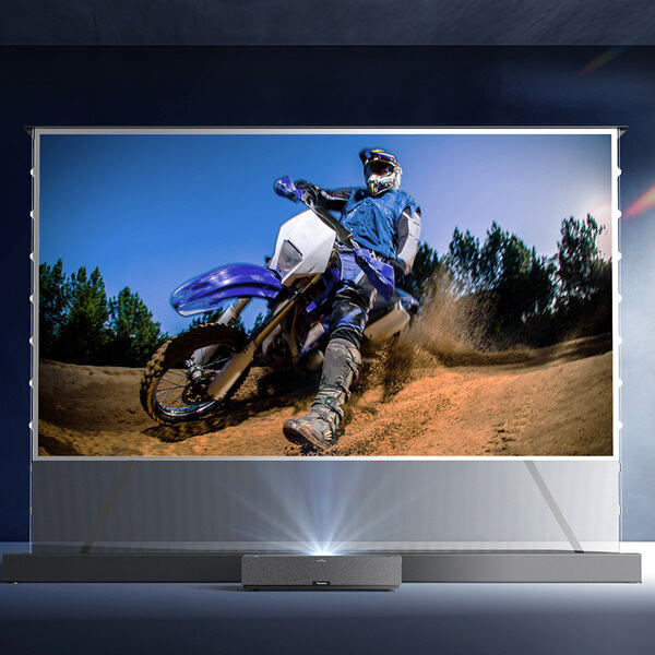 Motorized Floor Rising Projection Screens